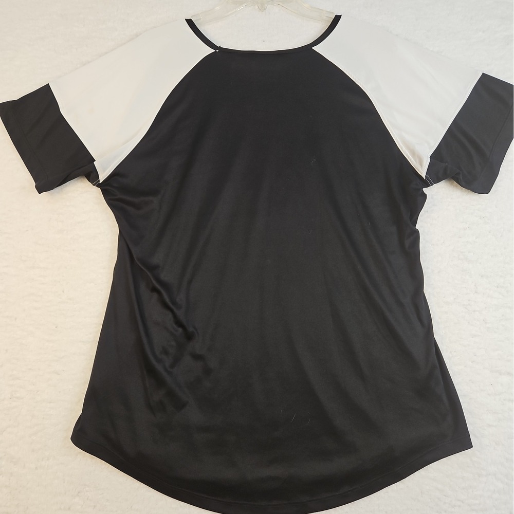 Harley Davidson Motorcycles Women's 2XL Black White Shirt Super Soft Stretch - Picture 8 of 9
